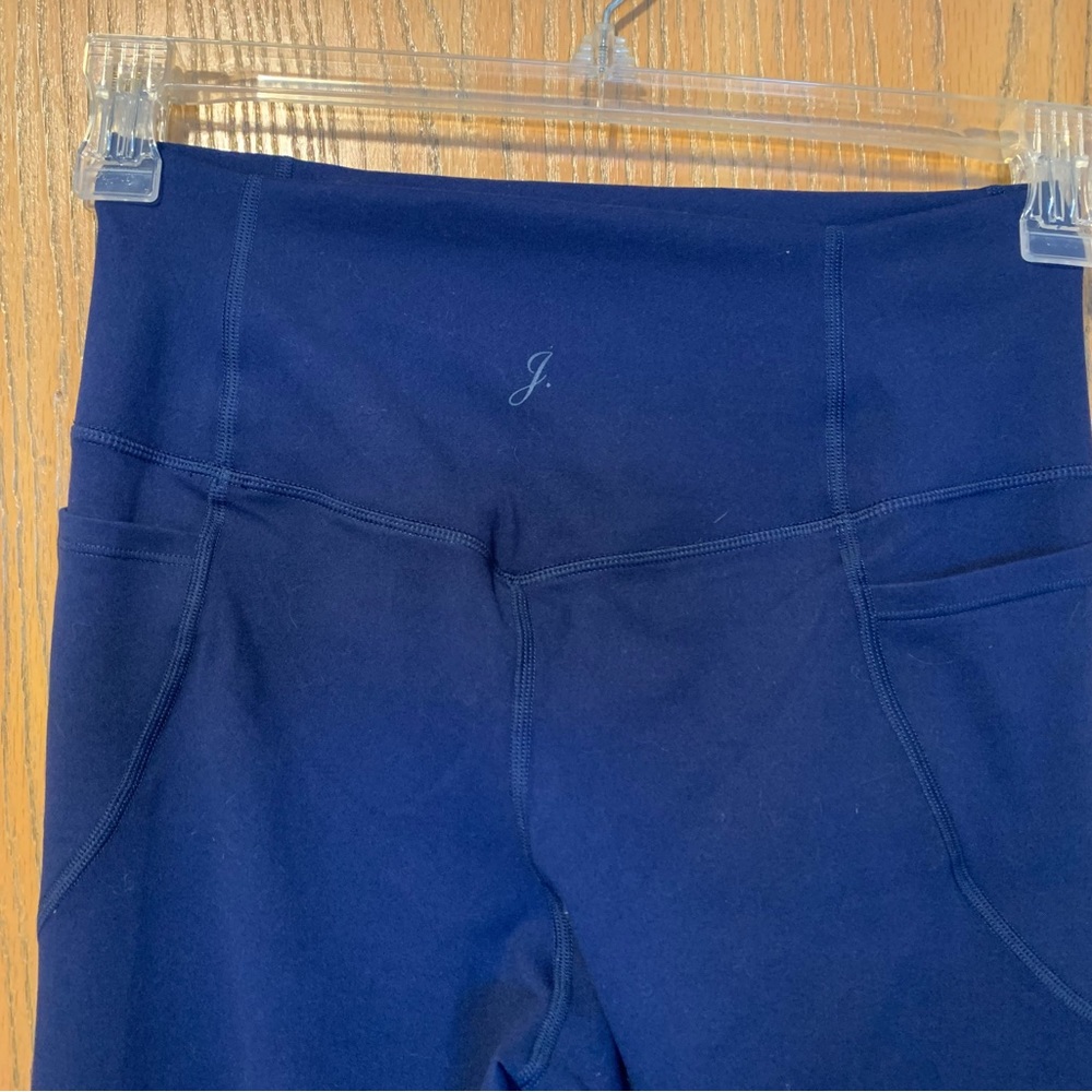 J CREW Active workout pants blue medium NEW